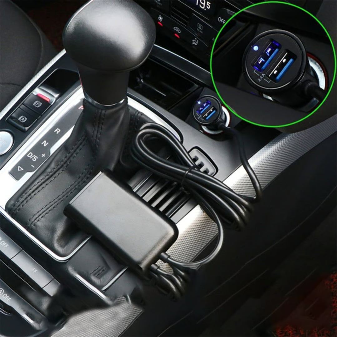 Four-Port Car Fast Charger