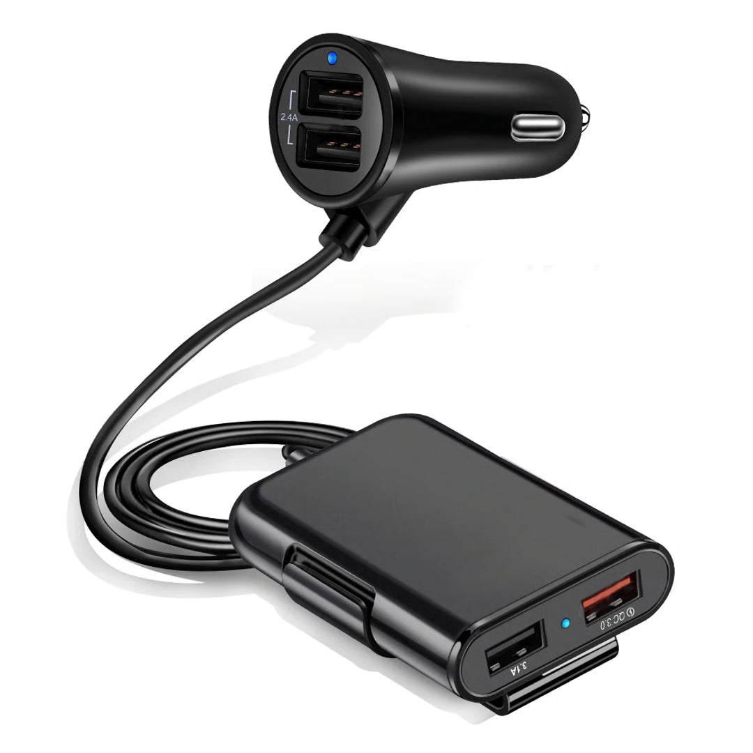 Four-Port Car Fast Charger