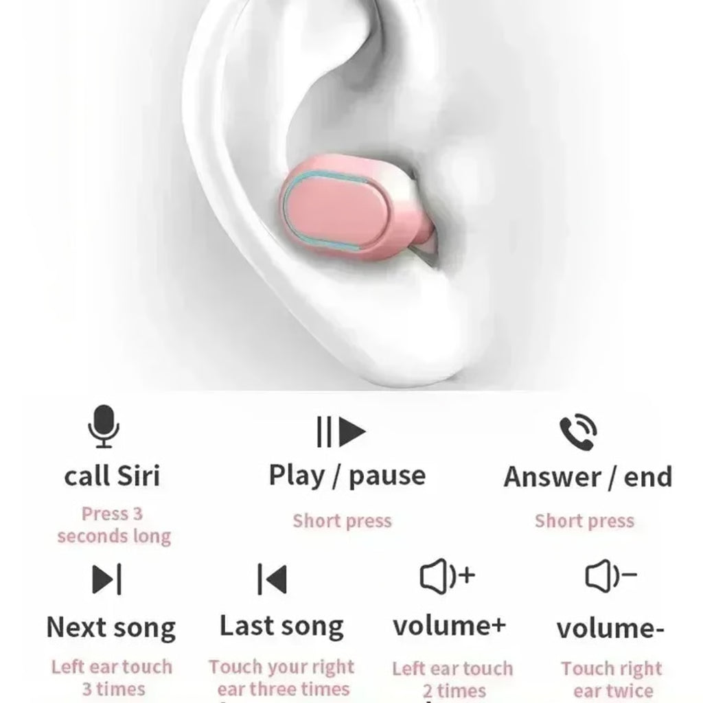 Wireless Earbuds Bluetooth Sport Headphones with Mic
