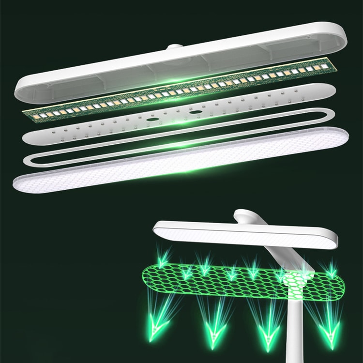 Rechargeable Foldable LED Desk Lamp for Reading, Studying & Office Use