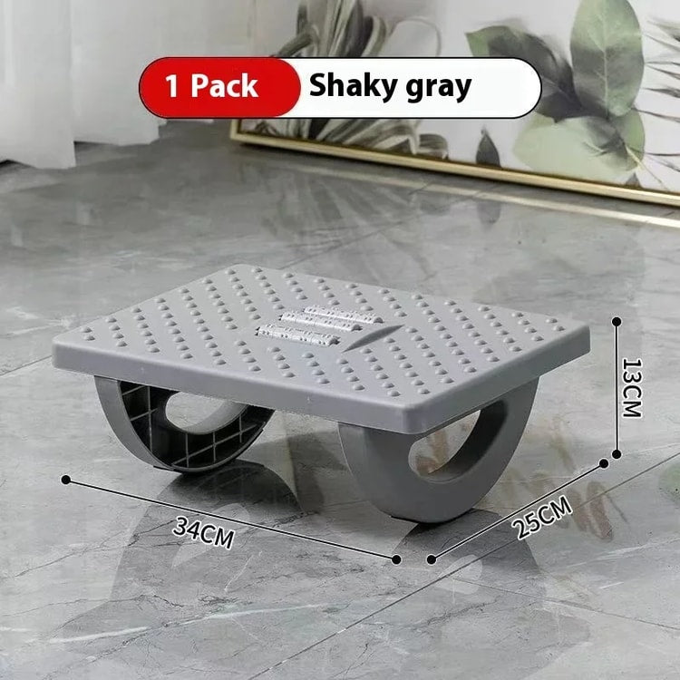 Adjustable Under Desk Foot Rest with Massage Rollers